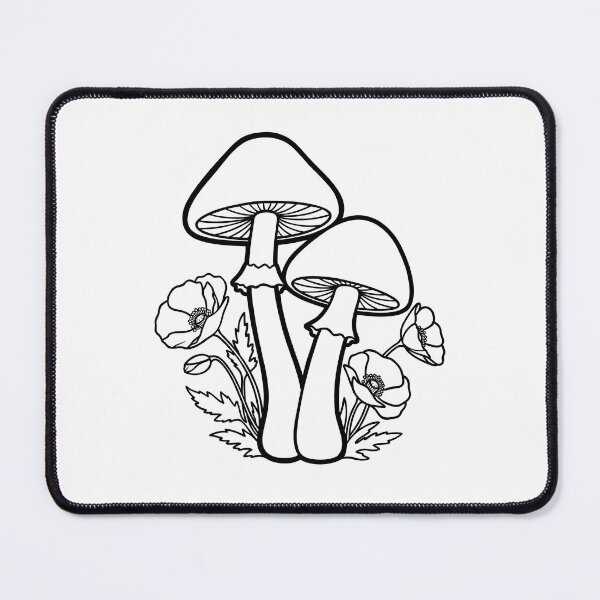 Item preview, Wild Mushrooms with Poppies designed and sold by ArtPer-design.