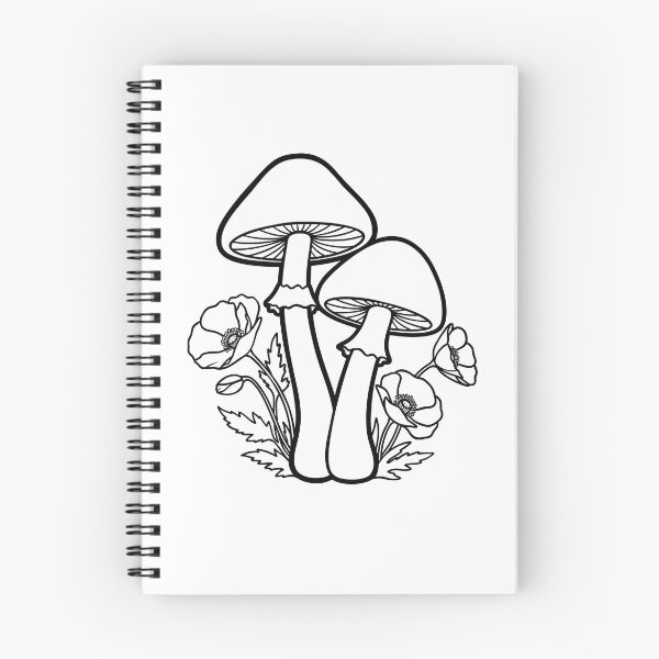 Item preview, Wild Mushrooms with Poppies designed and sold by ArtPer-design.