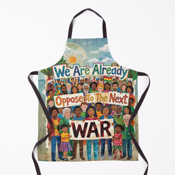 Item preview, We Are Already Opposed to The Next War designed and sold by Home Decor Art.