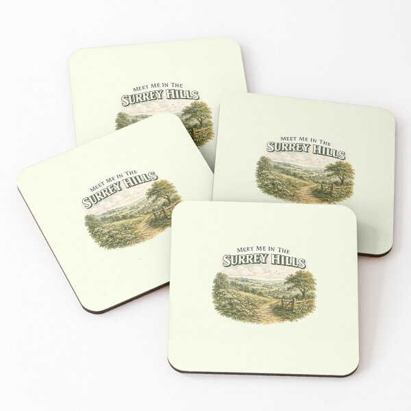 Item preview, Meet Me in the Surrey Hills – Vintage Countryside Design | Surrey Gift designed and sold by ThatSurreyLife.