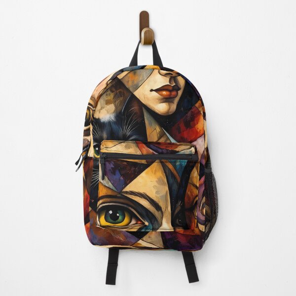 Item preview, Geometric Faces and Cat designed and sold by cuprum.