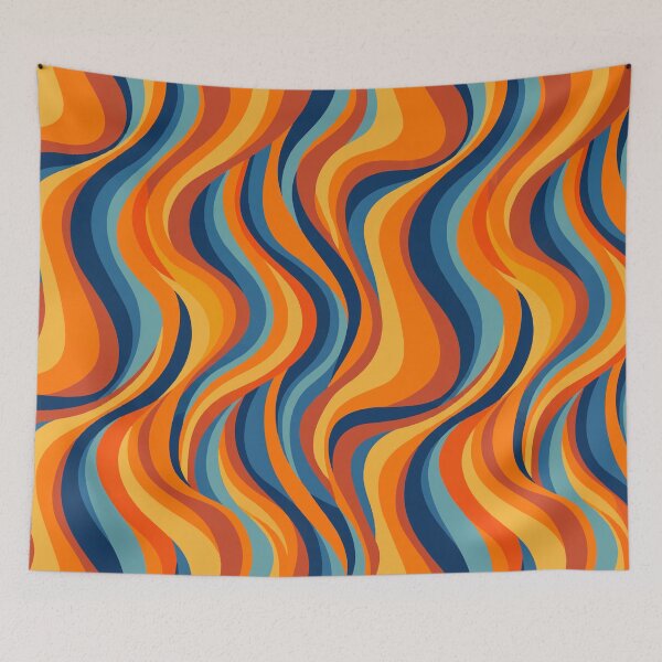 Item preview, Groovy Waves designed and sold by ArteDelCine.