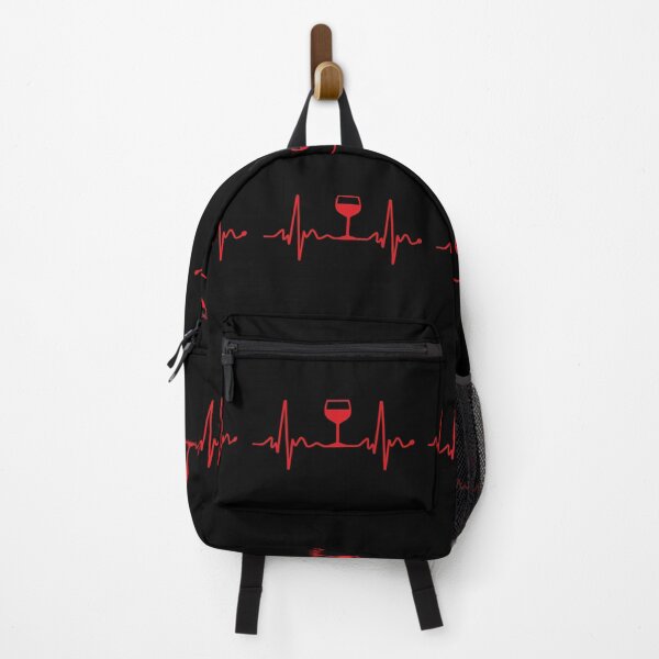 Item preview, Wine Lover EKG Heartbeat Heart Healthy Red Wine designed and sold by Dmo3HarkoArt.