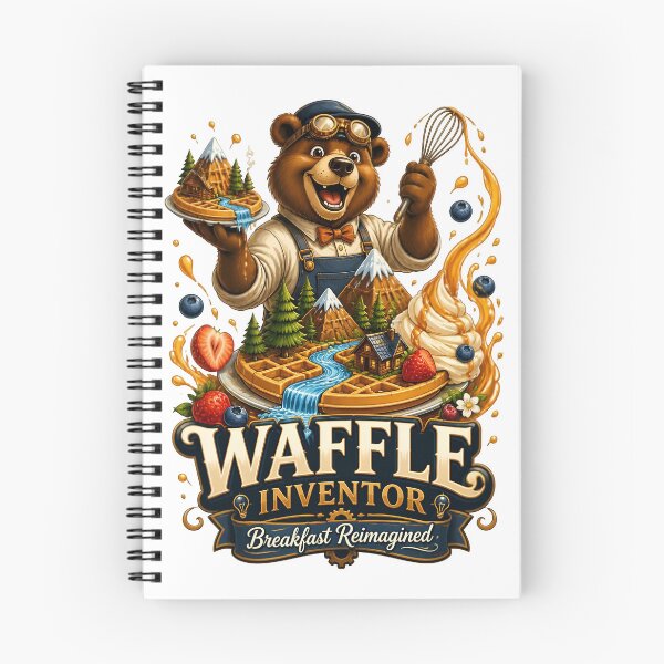 Item preview, Waffle Inventor Bear designed and sold by Sovereign Supply Co..