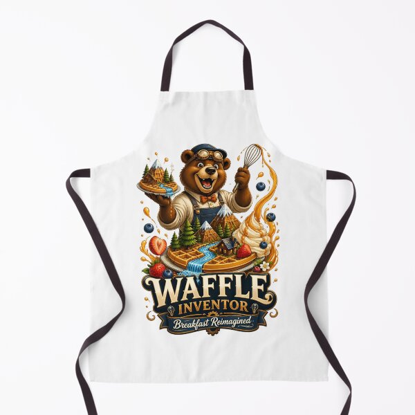 Item preview, Waffle Inventor Bear designed and sold by Sovereign Supply Co..