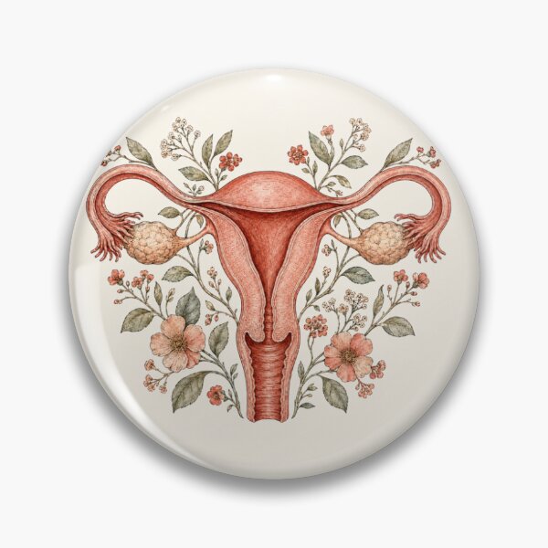 Item preview, Botanical Uterus: Vintage Medical Floral Anatomy designed and sold by laisavancini.