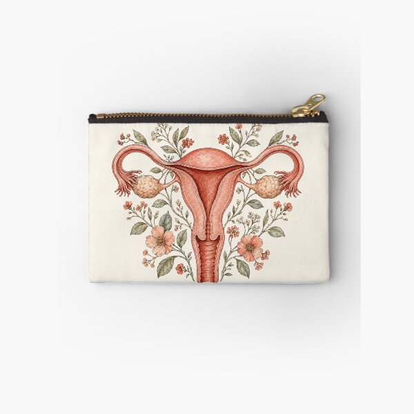 Item preview, Botanical Uterus: Vintage Medical Floral Anatomy designed and sold by laisavancini.