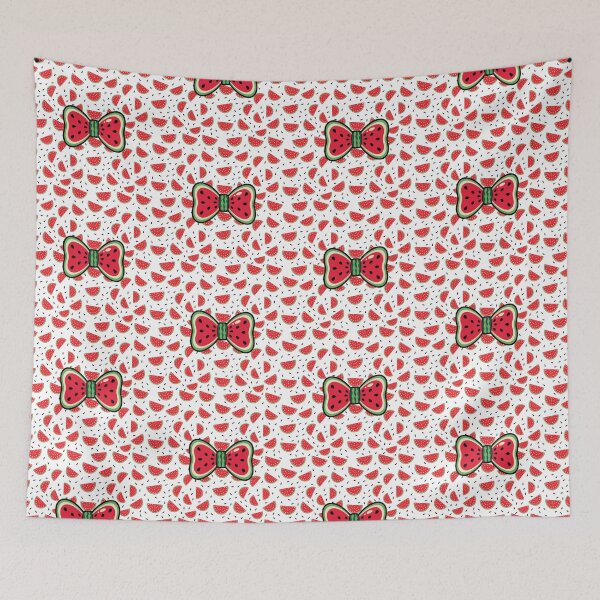 Item preview, Cute Watermelon Bow Summer Pattern designed and sold by BigDigital.
