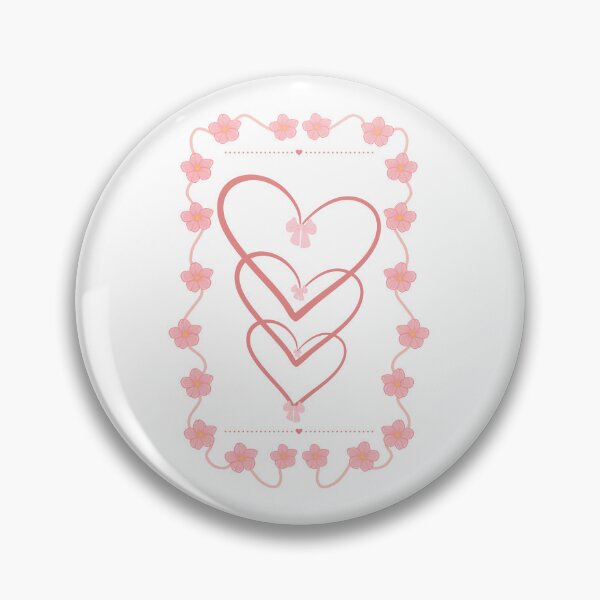 Item preview, Intertwined Hearts Floral Frame Moti designed and sold by Rehnair.