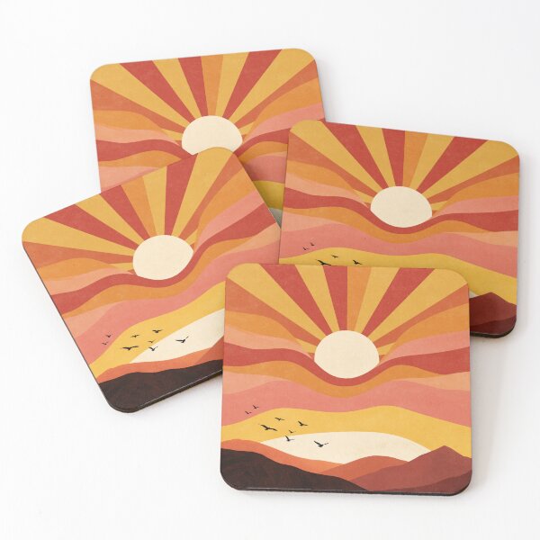 Item preview, Take It Easy — Retro 70s Sunset designed and sold by FrostyFrisby.