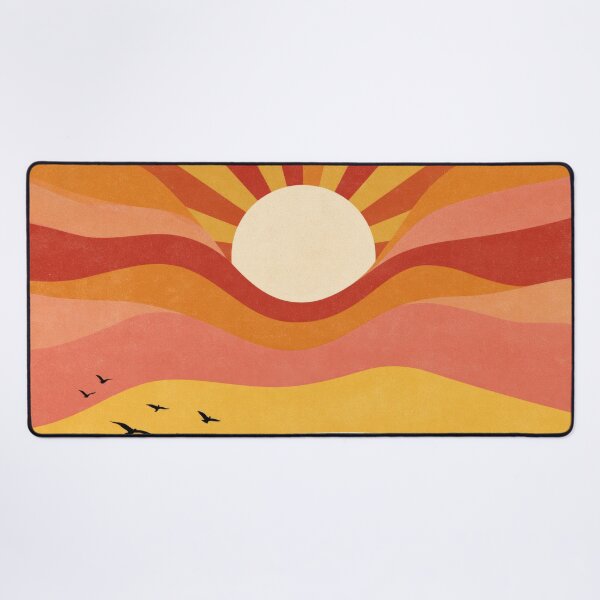 Item preview, Take It Easy — Retro 70s Sunset designed and sold by FrostyFrisby.