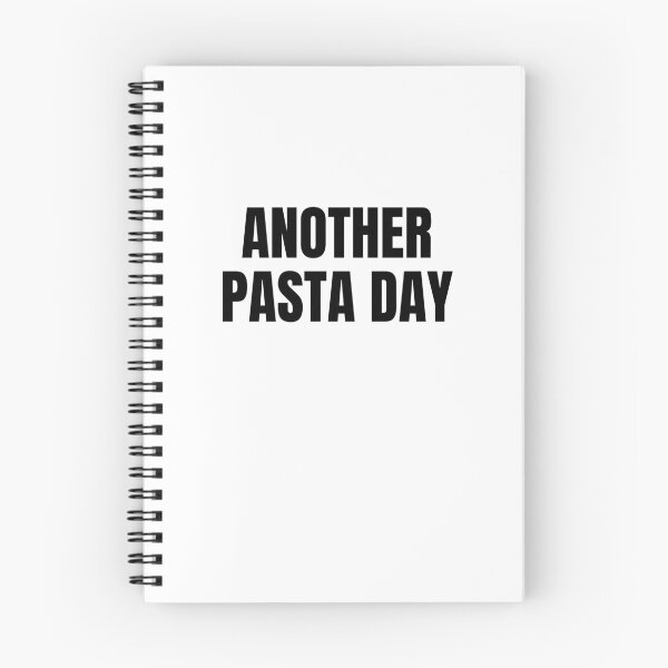 Item preview, Another Pasta Day (Black) designed and sold by ShipCrewNation.