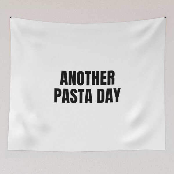 Item preview, Another Pasta Day (Black) designed and sold by ShipCrewNation.