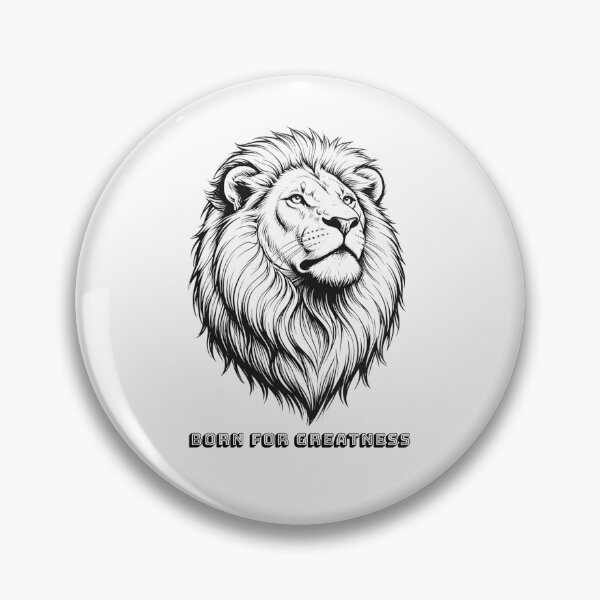 Item preview, Born for Greatness Lion artwork designed and sold by elbraf.