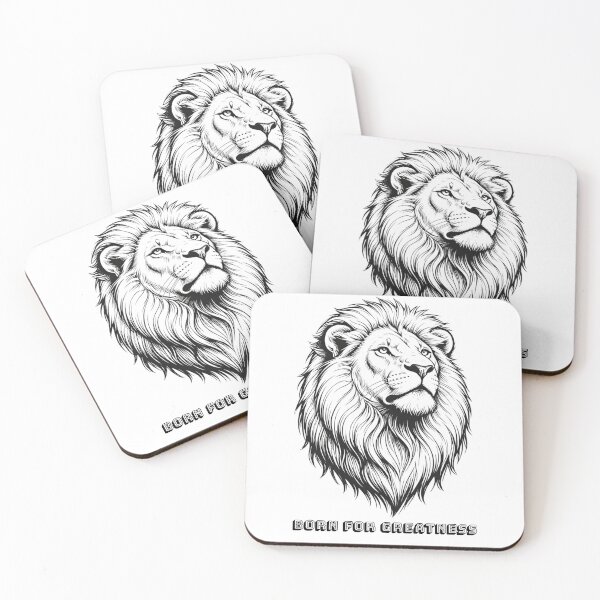 Item preview, Born for Greatness Lion artwork designed and sold by elbraf.