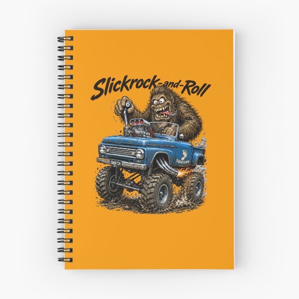 Item preview, Funny Slickrock and Roll Bigfoot Off-Road Sasquatch 4x4 designed and sold by hobrath.