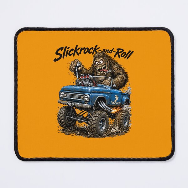 Item preview, Funny Slickrock and Roll Bigfoot Off-Road Sasquatch 4x4 designed and sold by hobrath.