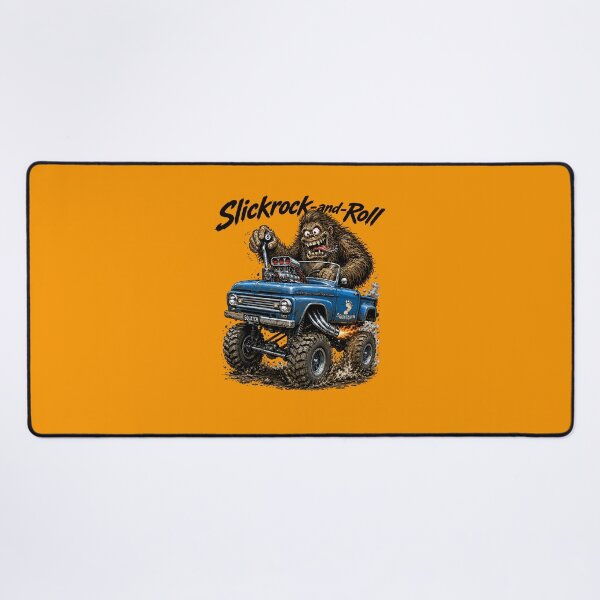 Item preview, Funny Slickrock and Roll Bigfoot Off-Road Sasquatch 4x4 designed and sold by hobrath.