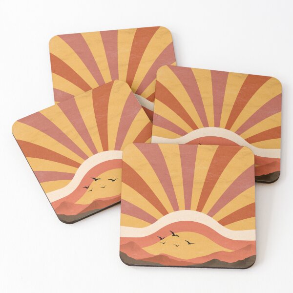 Item preview, Take It Easy — Retro 70s Sunset designed and sold by FrostyFrisby.