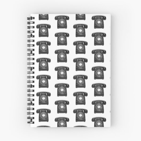 Item preview, Highly Detailed Retro Black Rotary Telephone Art designed and sold by KaleChub.