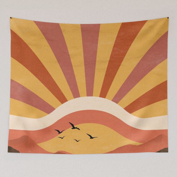 Item preview, Take It Easy — Retro 70s Sunset designed and sold by FrostyFrisby.