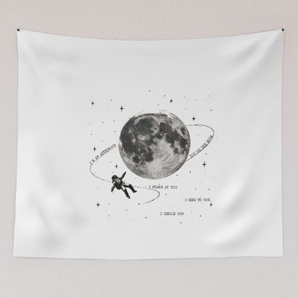 Item preview, Vintage Astronaut Moon designed and sold by Gbriel3.