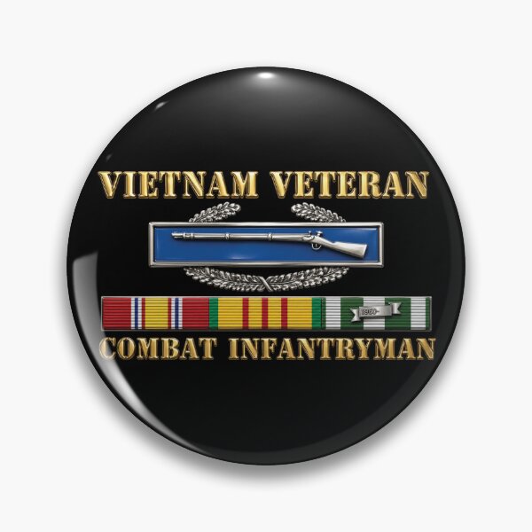 Item preview, Army - Vietnam Veteran - Cbt Infantryman w CIB VN SVC - 3D X 300 designed and sold by Military Insignia Products.