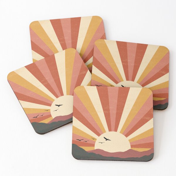Item preview, Take It Easy — Retro 70s Sunset designed and sold by FrostyFrisby.