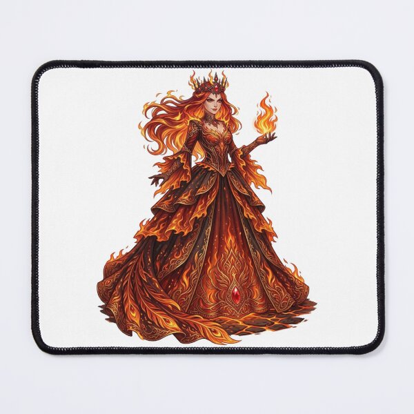 Item preview, Eternal Fire Queen in Flame Gown designed and sold by Rehnair.