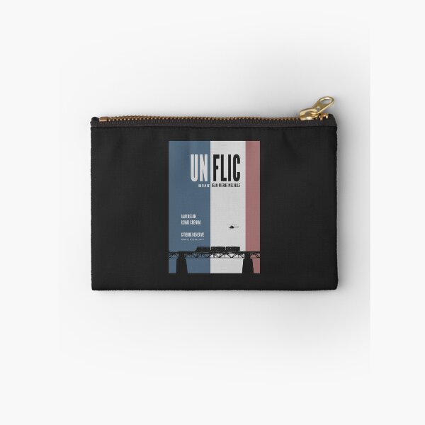 Item preview, Un Flic 1972 Poster | Jean-Pierre Melville Minimalist French Crime Film Print designed and sold by MORKINO POSTERS.