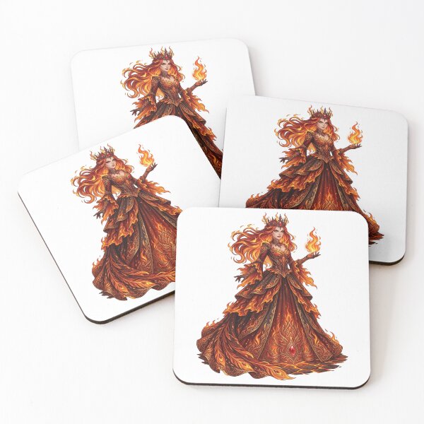 Item preview, Eternal Fire Queen in Flame Gown designed and sold by Rehnair.