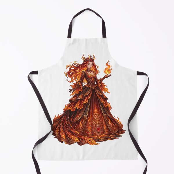 Item preview, Eternal Fire Queen in Flame Gown designed and sold by Rehnair.