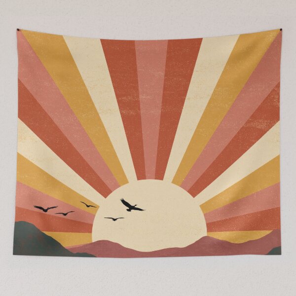Item preview, Take It Easy — Retro 70s Sunset designed and sold by FrostyFrisby.