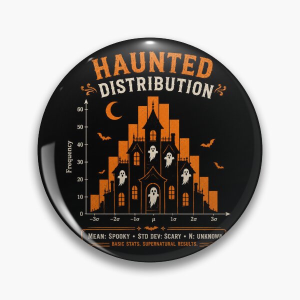 Item preview, Haunted Histogram designed and sold by Alpacatata.