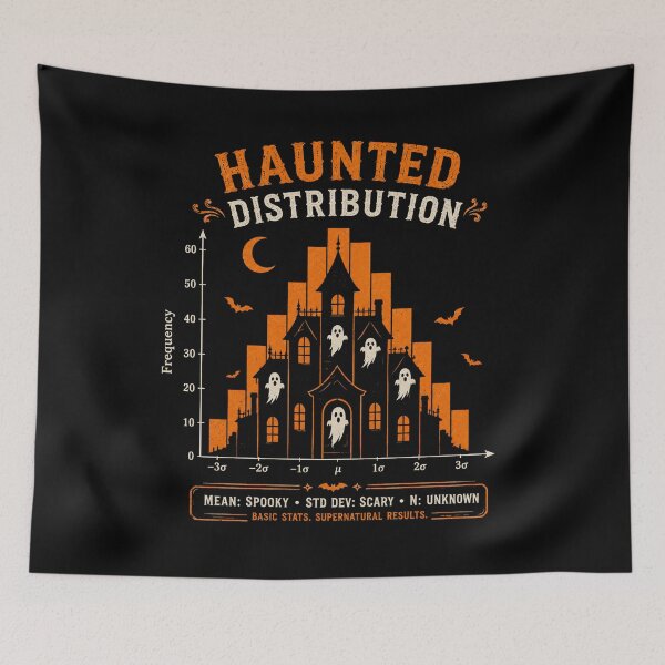 Item preview, Haunted Histogram designed and sold by Alpacatata.