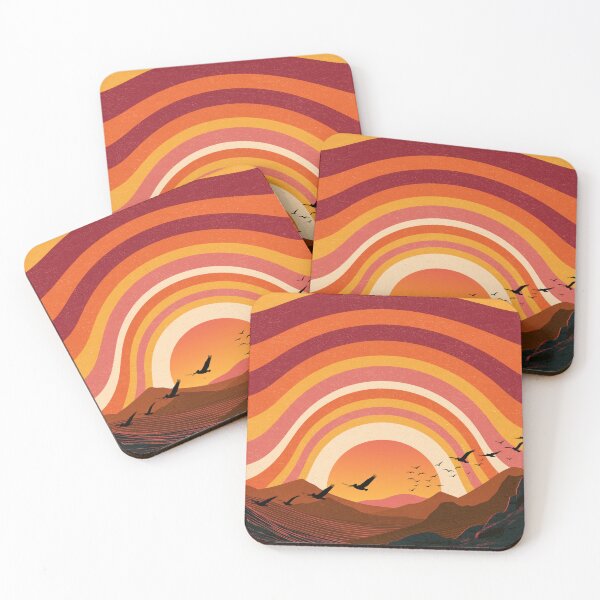 Item preview, Take It Easy — Retro 70s Sunset designed and sold by FrostyFrisby.