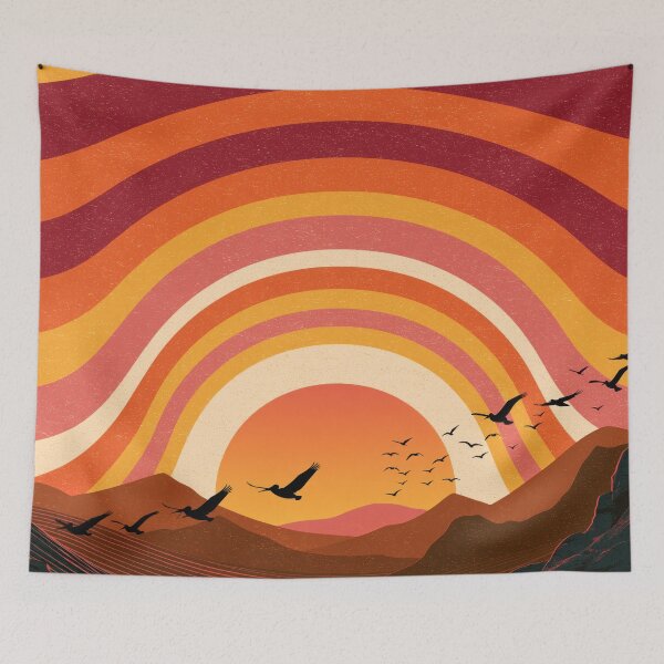 Item preview, Take It Easy — Retro 70s Sunset designed and sold by FrostyFrisby.