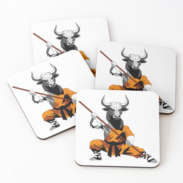 Item preview, Low Poly Bull Warrior with Staff designed and sold by MORRAx.