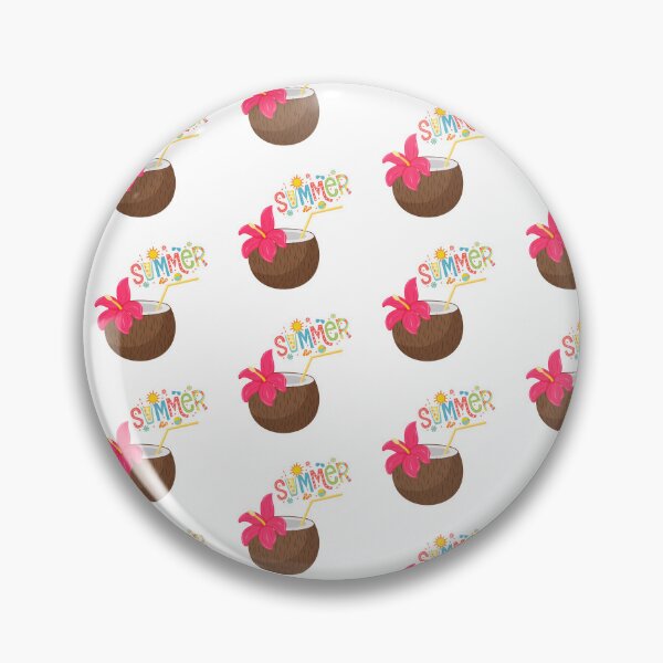 Item preview, Tropical Coconut Summer Floral Design designed and sold by BigDigital.