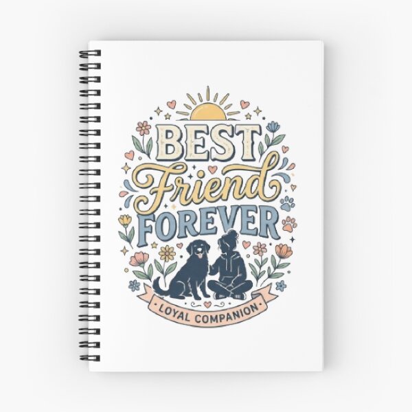 Item preview, Best Friend Forever Dog T-Shirt | Heartwarming Dog Lover Typography | Cute Pet Graphic Tee designed and sold by Faisal  Shah.