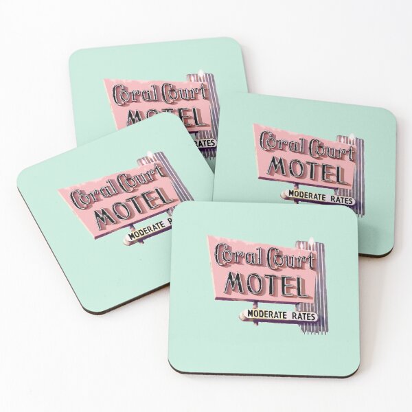 Item preview, Coral Court Motel designed and sold by She’s The Boss.