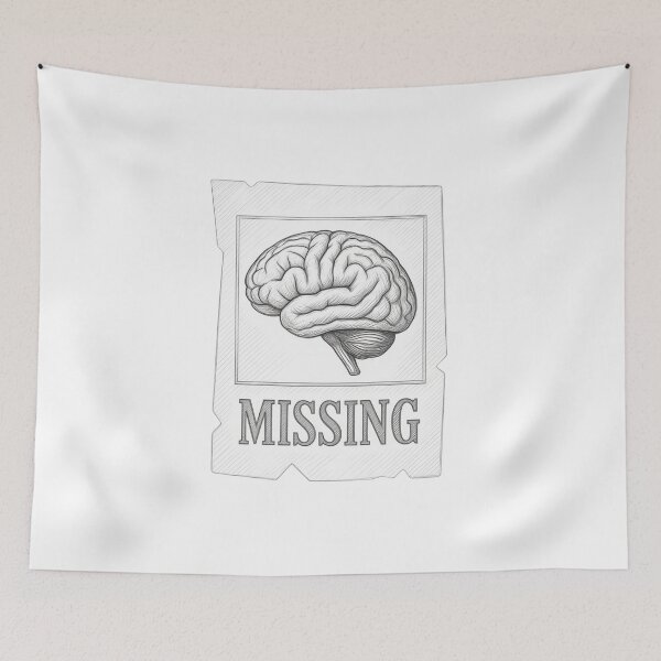 Item preview, Missing Brain designed and sold by Solsunx.