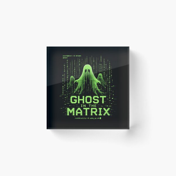 Item preview, Ghost in the Matrix designed and sold by Alpacatata.