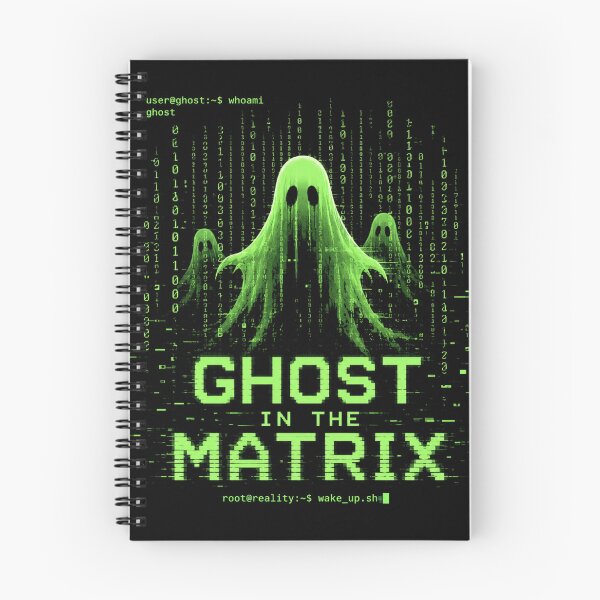 Item preview, Ghost in the Matrix designed and sold by Alpacatata.