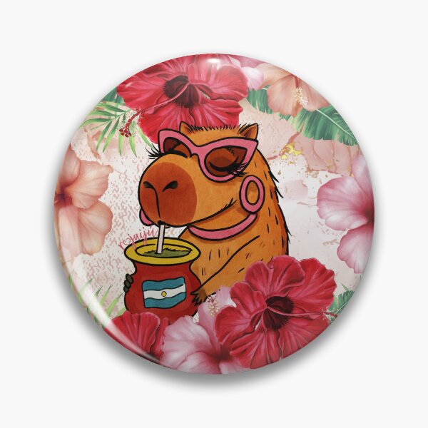Item preview, Summer Capybara designed and sold by victoriaalarcon.