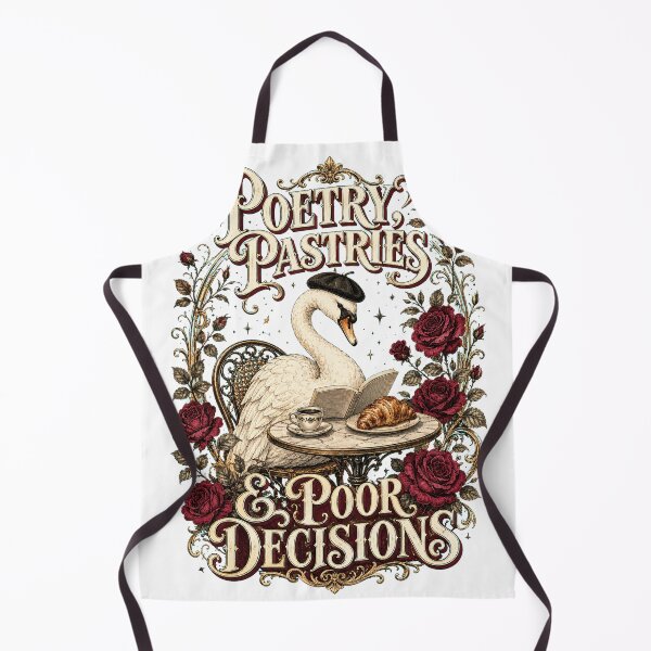 Item preview, Poetry Pastries and Poor Decisions – Poetcore Swan Tee designed and sold by alexrow.