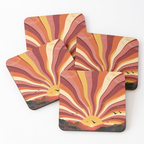 Item preview, Take It Easy — Retro 70s Sunset designed and sold by FrostyFrisby.