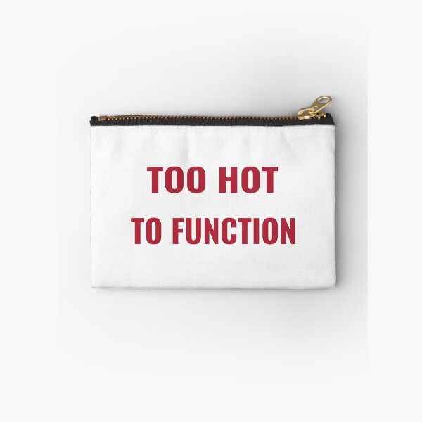Item preview, TOO HOT TO FUNCTION T-Shirt – Funny Summer Heat Tee | Uncle Jichuan designed and sold by Uncle-Jichuan.