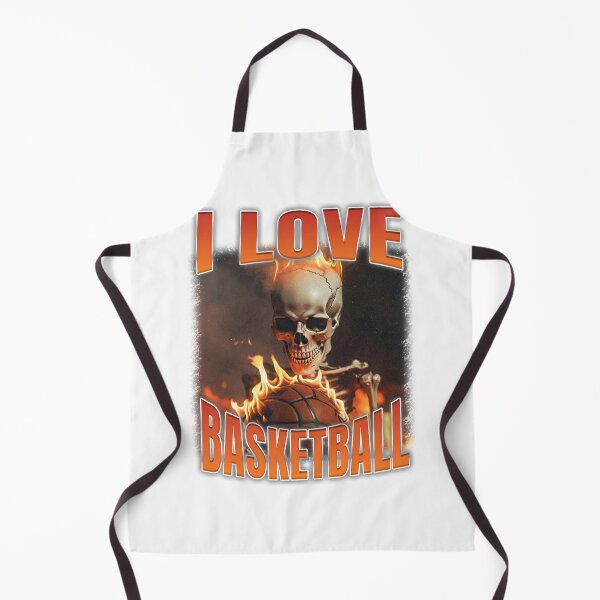 Item preview, I Love Basketball Skeleton Saying designed and sold by bngfx.