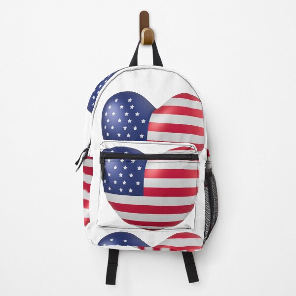 Item preview, American Flag Heart - Patriotic USA Pride 3D Glossy Heart designed and sold by ranivibes008.
